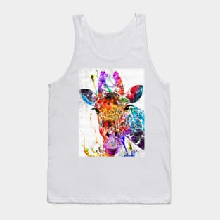 Giraffe Grunge Tank Top